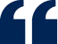 Quotation marks symbol in navy